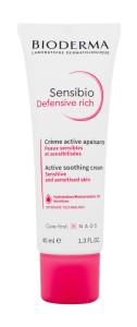BIODERMA Sensibio Defensive Rich Active Soothing Cream  Krem do twarzy na dzień 40ml