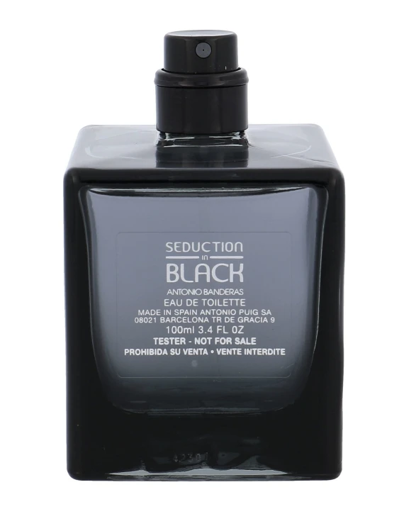 Flakon Antonio Banderas Seduction in Black M Woda toaletowa 100ml