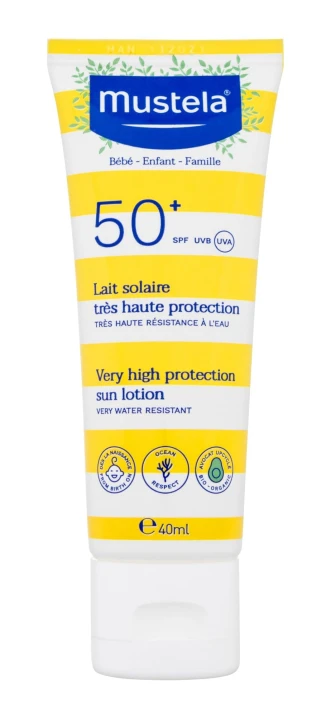 Mustela Bebe Family Very High Protection Sun Lotion SPF50+ Preparat do opalania ciała 40ml