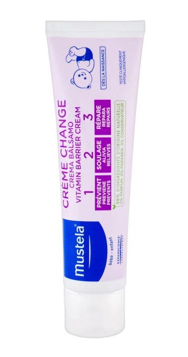 Mustela Bebe Vitamin Barrier Cream Krem do ciała 100ml