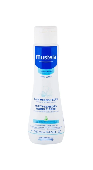 Mustela Bebe Multi-Sensory Bubble Bath Żel pod prysznic 200ml