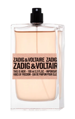zadig & voltaire this is her! vibes of freedom woda perfumowana 100 ml  tester   