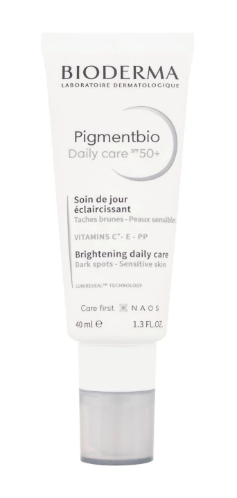 BIODERMA Pigmentbio Daily Care SPF50+ Krem do twarzy na dzień 40ml