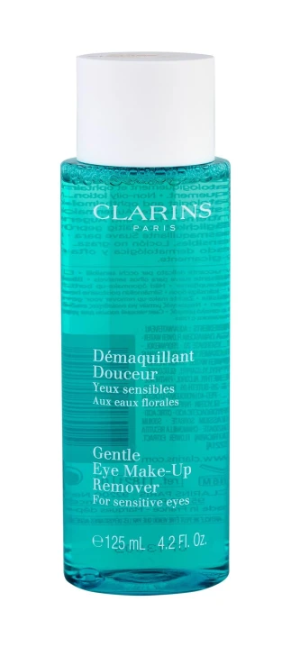 Clarins Gentle Eye Make-Up Remover For Sensitive Eyes Plyn Do  Demakijaż oczu 125ml