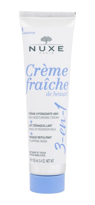 NUXE Creme Fraiche de Beauté 3-In-1 Cream & Make-Up Remover & Mask Krem do twarzy na dzień 100ml