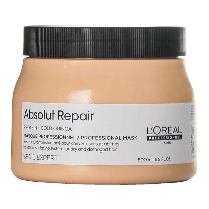 L'Oreal Professionel Serie Expert Absolut Repair Gold Quinoa + Protein Maska Do Włosów 500ml