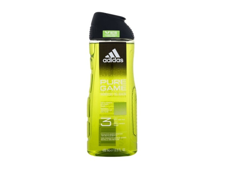 Adidas Pure Game Shower Gel 3-In-1 Żel pod prysznic 400ml