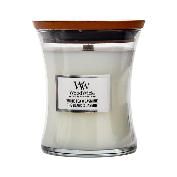 WoodWick White Tea & Jasmine Świeczka Zapachowa 275g