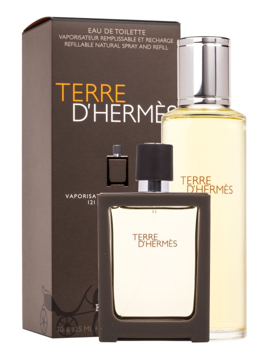Zestaw Hermes Terre d'Hermes Woda toaletowa 30ml  +  wkład edt 125ml