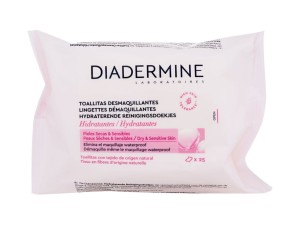 Diadermine Hydrating Cleansing Wipes Chusteczki oczyszczające 25szt