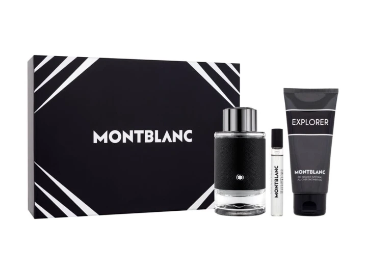 Zestaw Montblanc Explorer Woda perfumowana 100ml + woda perfumowana 7.5ml + żel pod prysznic 100ml