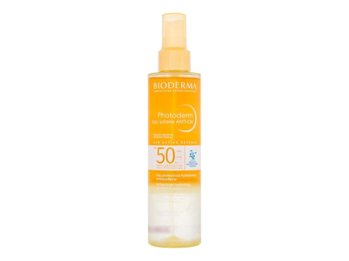 BIODERMA Photoderm Eau Solaire ANTI-OX SPF50 Preparat do opalania ciała 200ml