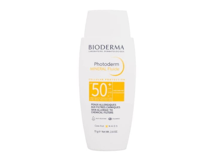BIODERMA Photoderm Mineral Fluide SPF50+ Preparat do opalania twarzy 75ml