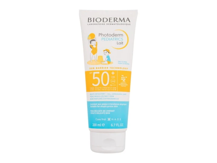 BIODERMA Photoderm Pediatrics Lait SPF50+ Preparat do opalania ciała 200ml