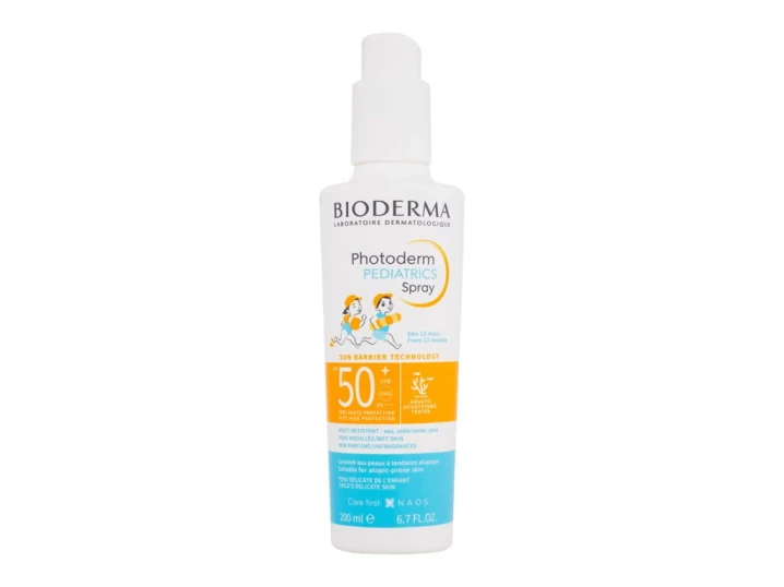 BIODERMA Photoderm Pediatrics Spray SPF50+ Preparat do opalania ciała 200ml
