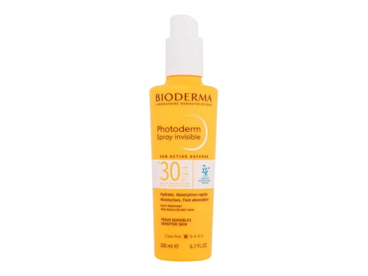 BIODERMA Photoderm Spray Invisible SPF30 U Preparat do opalania ciała 200ml