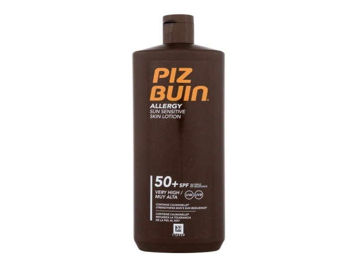 PIZ BUIN Allergy Sun Sensitive Skin Lotion SPF50 Preparat do opalania ciała 400ml