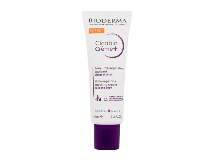 BIODERMA Cicabio Creme+ Ultra-Repairing Soothing Cream SPF50+ Krem do ciała 40ml