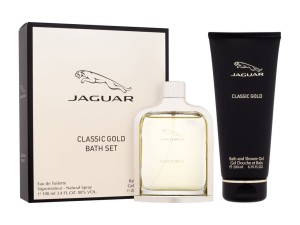 Zestaw Jaguar Classic Gold Woda toaletowa 100ml + Żel 200ml