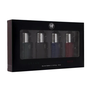 Zestaw Alfa Romeo Green Woda Toaletowa 15ml + Black Woda Toaletowa 15ml + Blue Woda Toaletowa 15ml + Red Woda Toaletowa 15ml