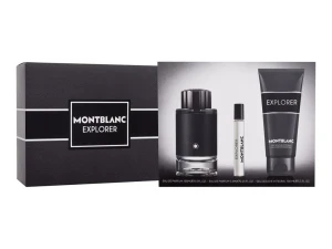 Zestaw Montblanc Explorer Woda perfumowana 100ml + woda perfumowana 7.5ml + żel pod prysznic 100ml
