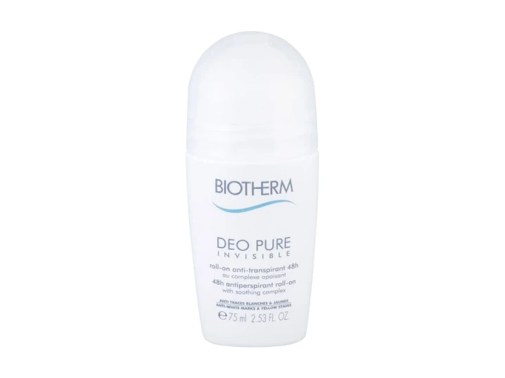 Biotherm Deo Pure Invisible 48h Roll-On Antyperspirant 75ml