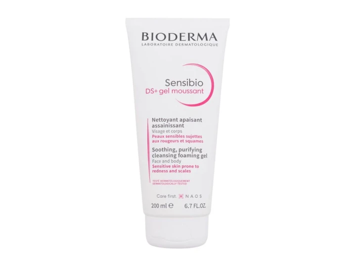 BIODERMA Sensibio DS+ Żel oczyszczający 200ml
