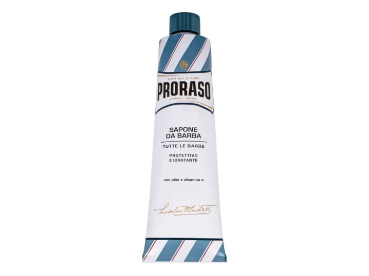 PRORASO Blue Shaving Soap In A Tube Pianka do golenia 150ml