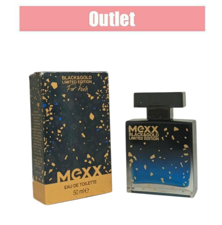 Mexx Black & Gold Limited Edition Woda Toaletowa 50ml (outlet)