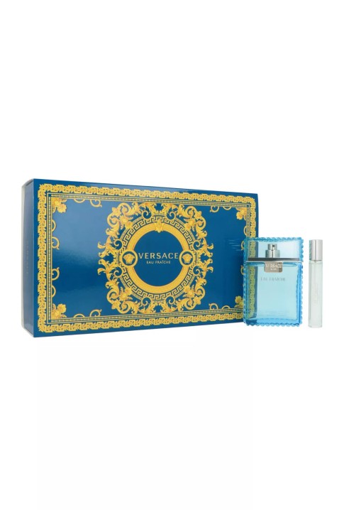 Zestaw Versace Man Eau Fraiche Woda Toaletowa 100ml + Woda Toaletowa 10ml + Kosmetyczka