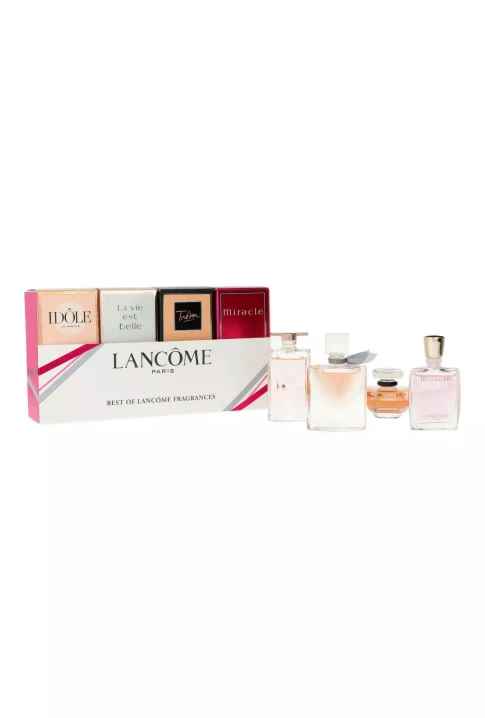 Zestaw Lancome Miniatures Best Of Lancome Fragrances: Tresor Woda Perfumowana 7,5ml + Idole Woda Perfumowana 5ml + La Vie Est Belle Woda Perfumowana 4ml + Miracle Woda Perfumowana 5ml