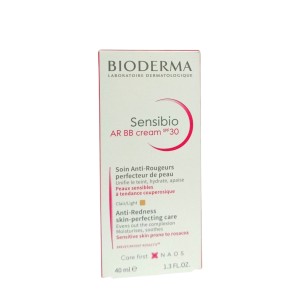 BIODERMA Sensibio AR BB Cream SPF30 Krem do twarzy na dzień 40ml Clair Light