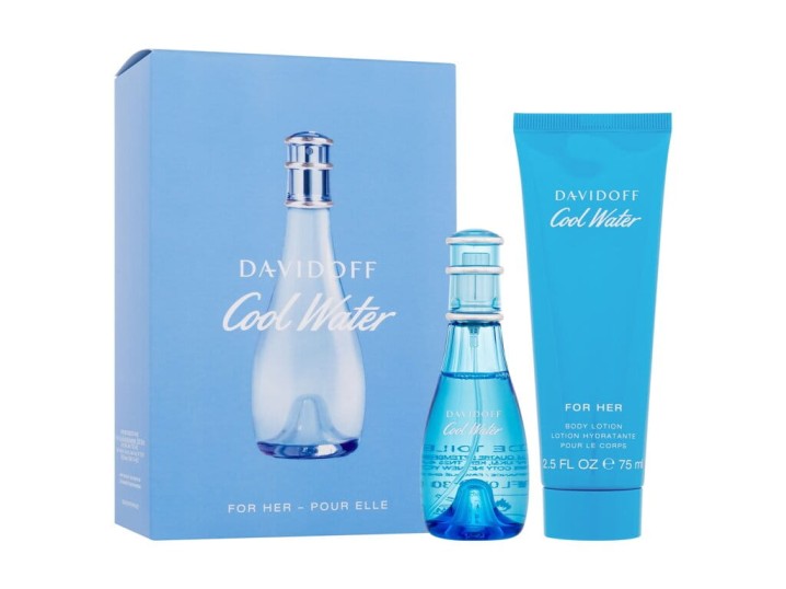Zestaw Davidoff Cool Water Woman Woda toaletowa 30ml + Balsam 75ml