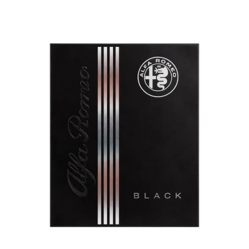 alfa romeo alfa romeo black woda toaletowa 125 ml   zestaw  