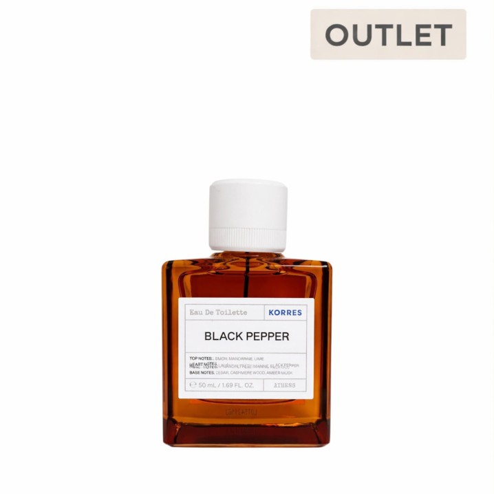 Korres Black Pepper Woda Toaletowa 50ml (outlet)