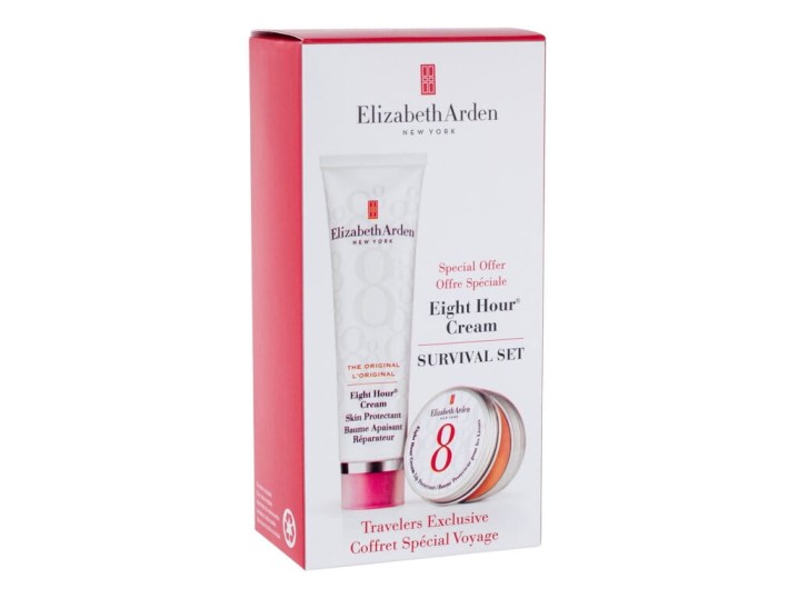Zestaw Elizabeth Arden Eight Hour Cream Skin Protectant Krem 50ml + Balsam do ust 14.6ml