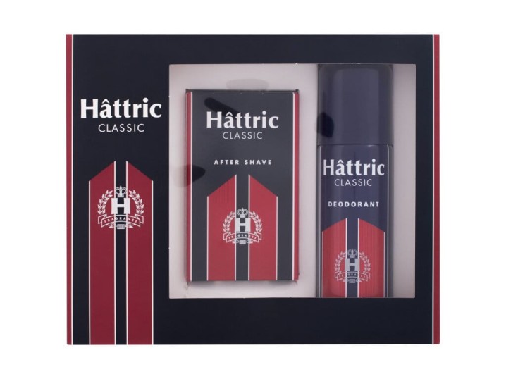 Zestaw Hattric Classic Dezodorant 150ml + Woda po goleniu 100ml