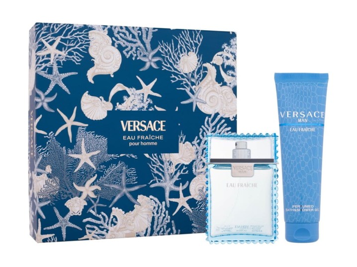 Zestaw Versace Man Eau Fraiche Woda toaletowa 100ml + żel pod prysznic 150ml