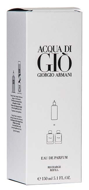 Armani Acqua Di Gio Recharge Refill Woda Perfumowana 150ml