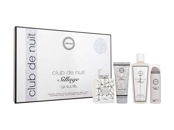 Zestaw Armaf Club de Nuit Sillage Woda perfumowana 105ml + dezodorant 50ml +  żel pod prysznic 100ml + szampon 250ml