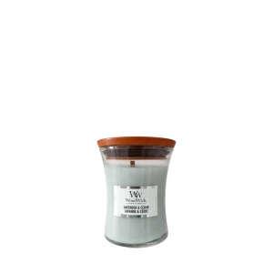 WoodWick Lavender & Cedar Świeczka zapachowa 85g