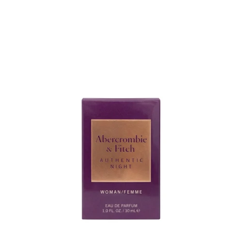 abercrombie & fitch authentic night woman woda perfumowana 30 ml     