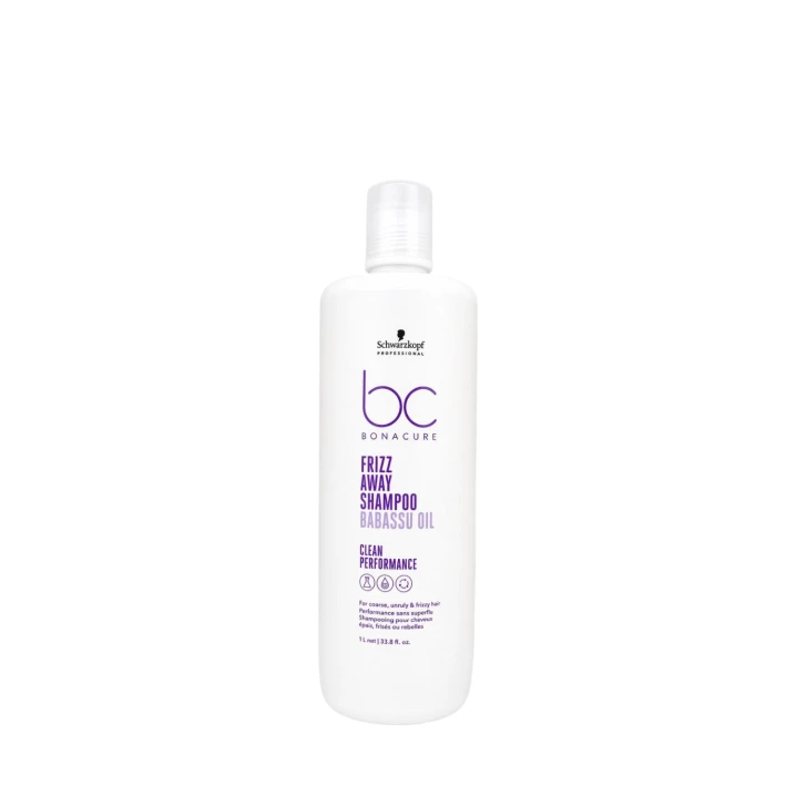 Schwarzkopf Professional Bonacure Frizz Away Szampon wygładzający włosy niesforne i puszące się 1000ml