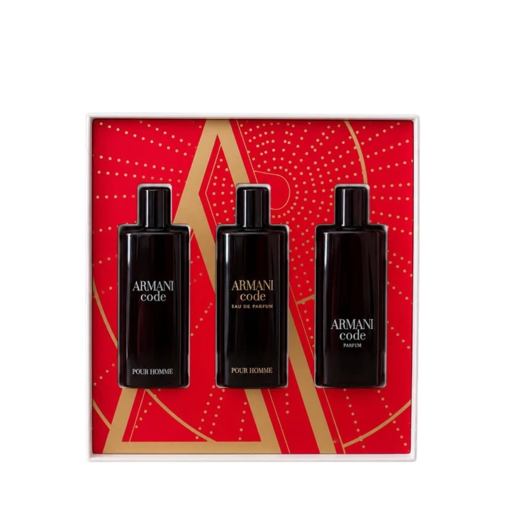 Zestaw Giorgio Armani Collection Code edp15ml + Code edt 15ml + Code Parfum 15ml