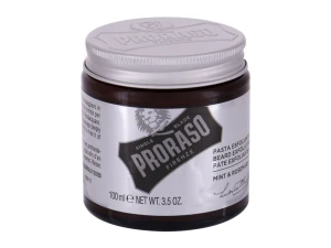 PRORASO Mint & Rosemary Beard Exfoliating Paste Peeling 100ml