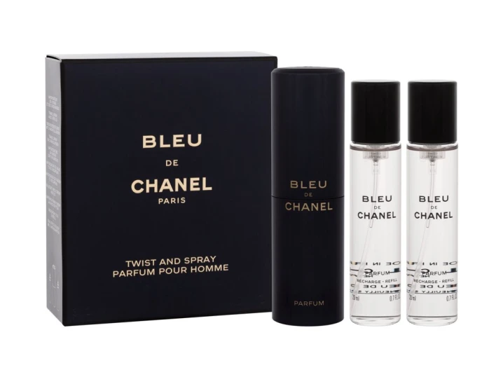 Chanel Bleu de Chanel Twist and Spray Perfumy 3x20ml