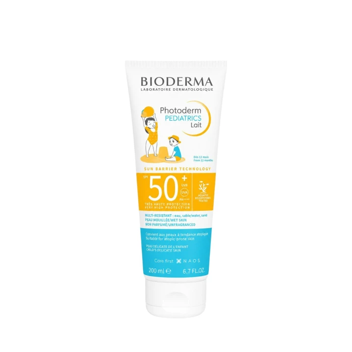 Bioderma Photoderm Pediatrics Lait SPF50+ Krem przeciwsłoneczny dla dzieci 200ml