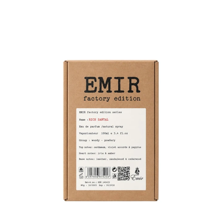 Emir Rich Santal Factory Edition Woda perfumowana 100ml