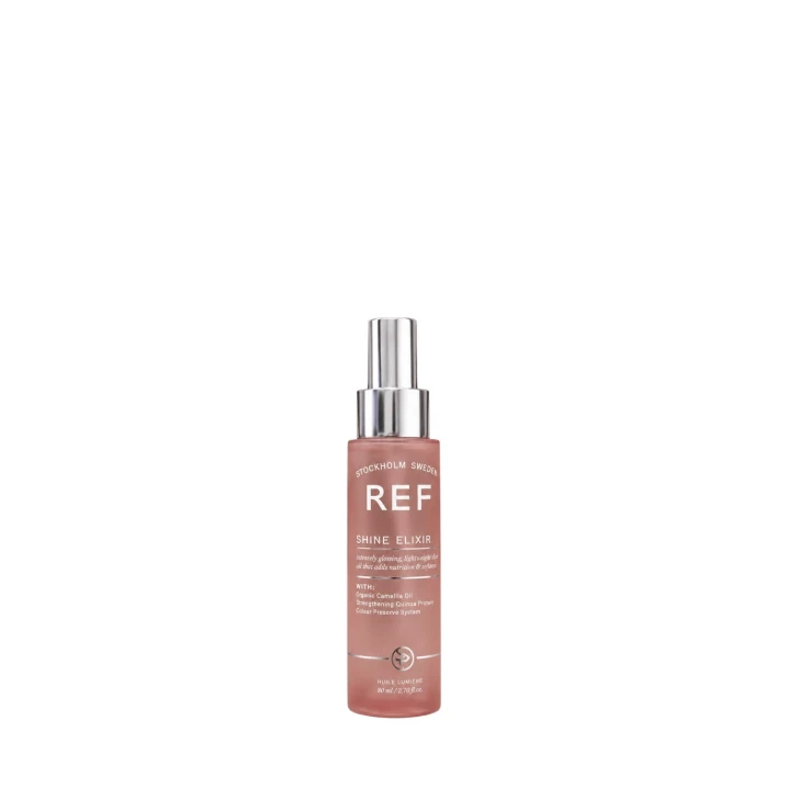 REF Shine Elixir nabłyszczający i nawilżający dom włosy 80ml