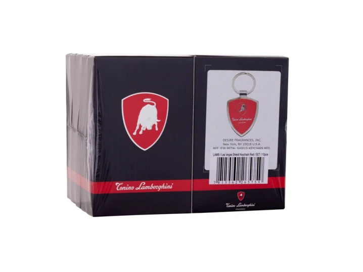 Lamborghini Las Vegas Keychain Zestaw  Breloczek 10szt Red